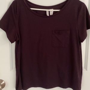 Maroon Top